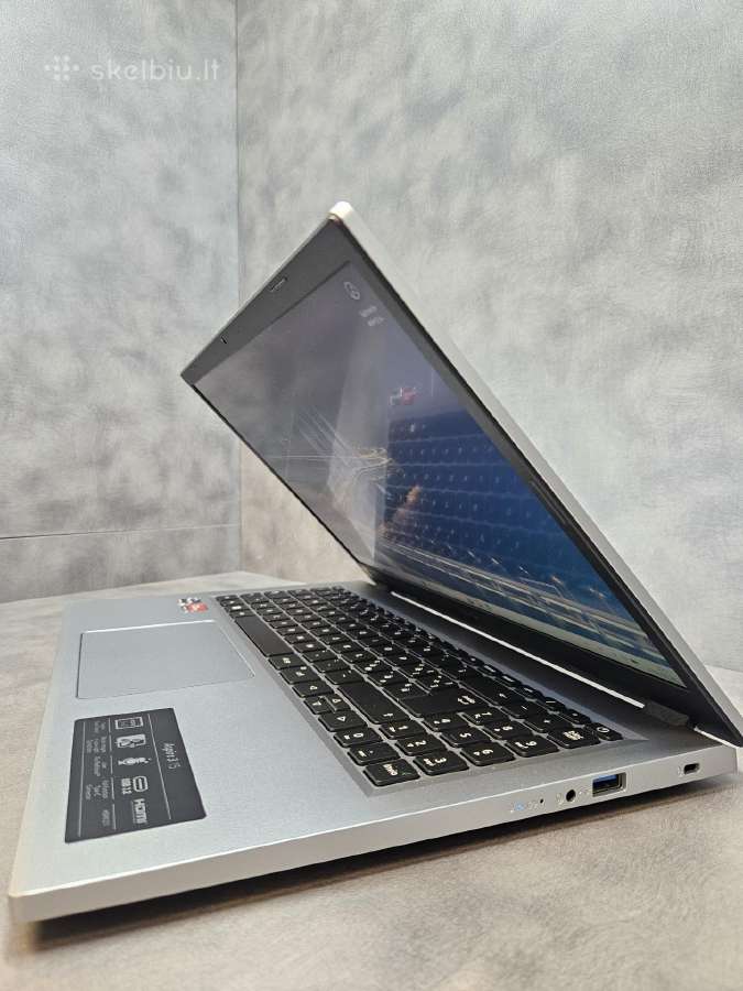Acer Aspire 3/15.6" Fhd/ryzen 5 7520u/8ram/256 SSD - nuotraukos Nr. 4