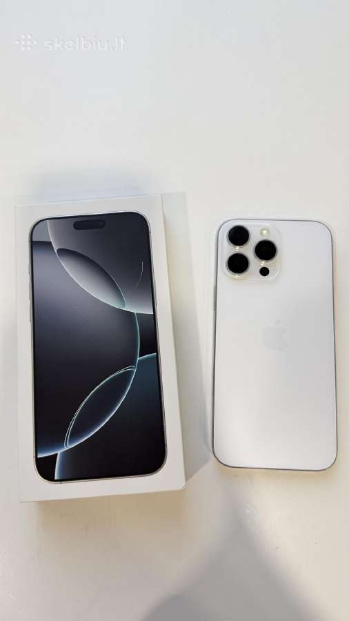 iPhone 16 pro max 256 - nuotraukos Nr. 2