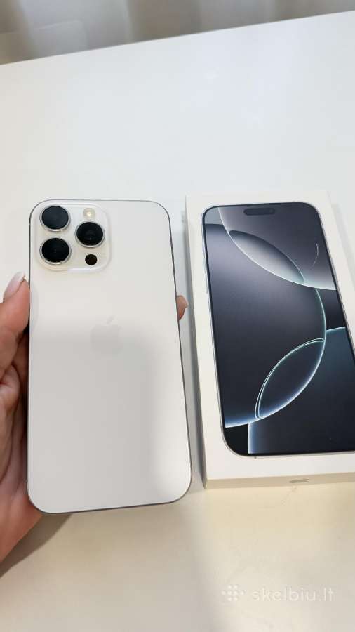 iPhone 16 pro max 256 - nuotraukos Nr. 3