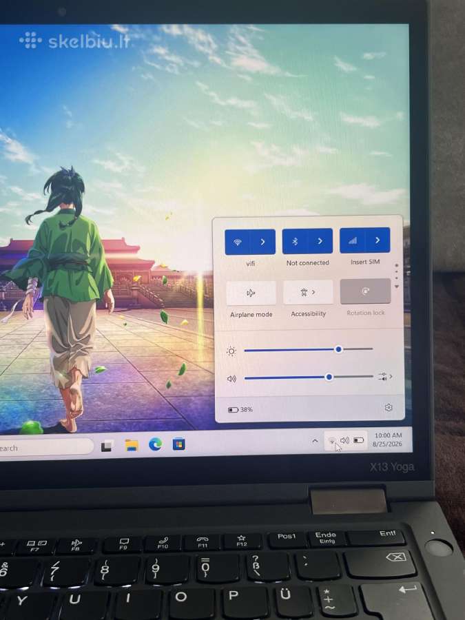 Lenovo Thinkpad Yoga X13 Gen 3 - nuotraukos Nr. 8