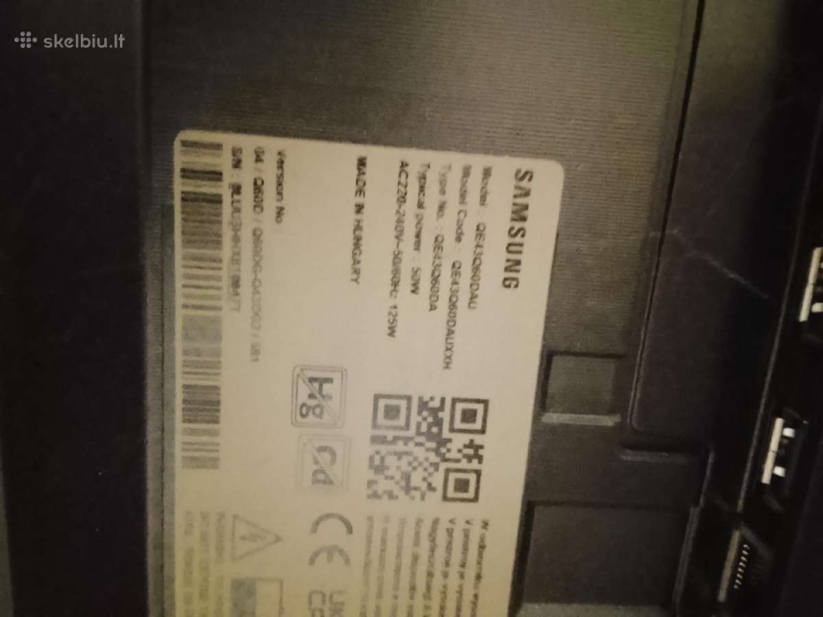 Samsung Smart TV qled - nuotraukos Nr. 4