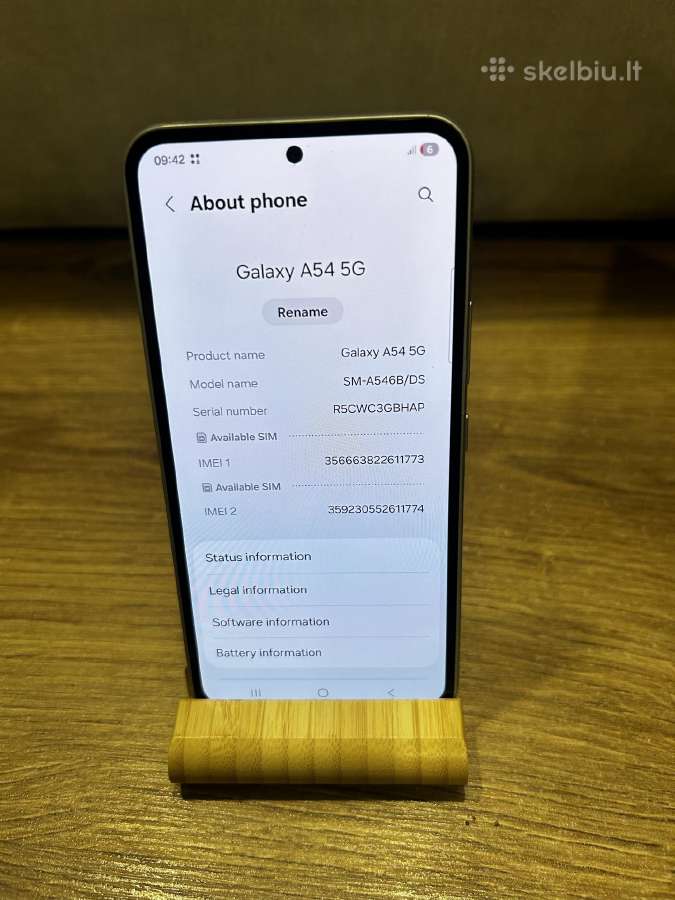 Samsung A54 128gb kaip naujas - nuotraukos Nr. 4