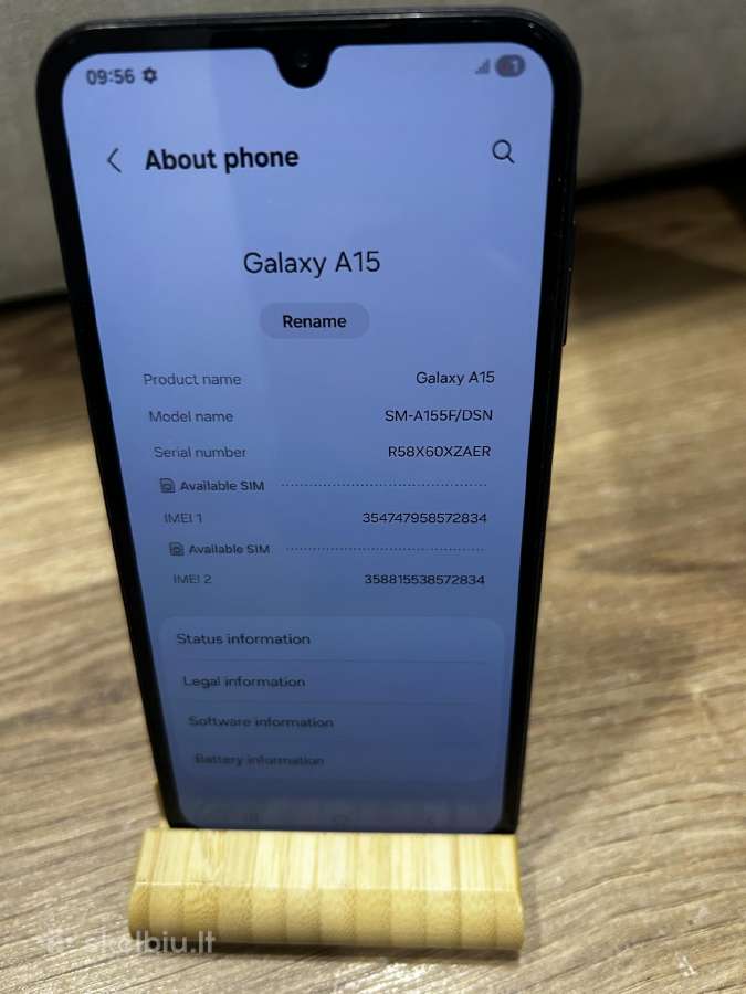 Samsung A15 128gb tvarkingas - nuotraukos Nr. 3