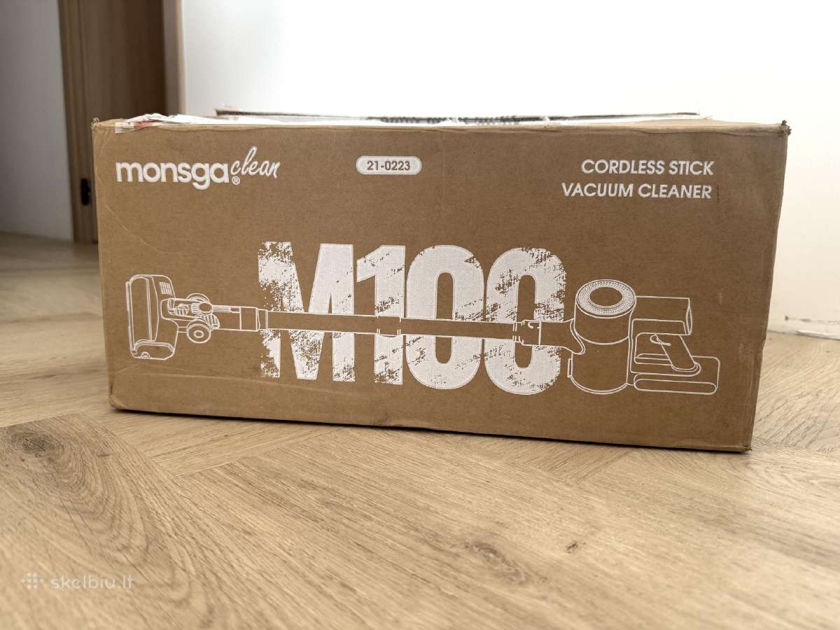 Naujas Monsga M100 Purple belaidis siurblys 55 kpa - nuotraukos Nr. 2