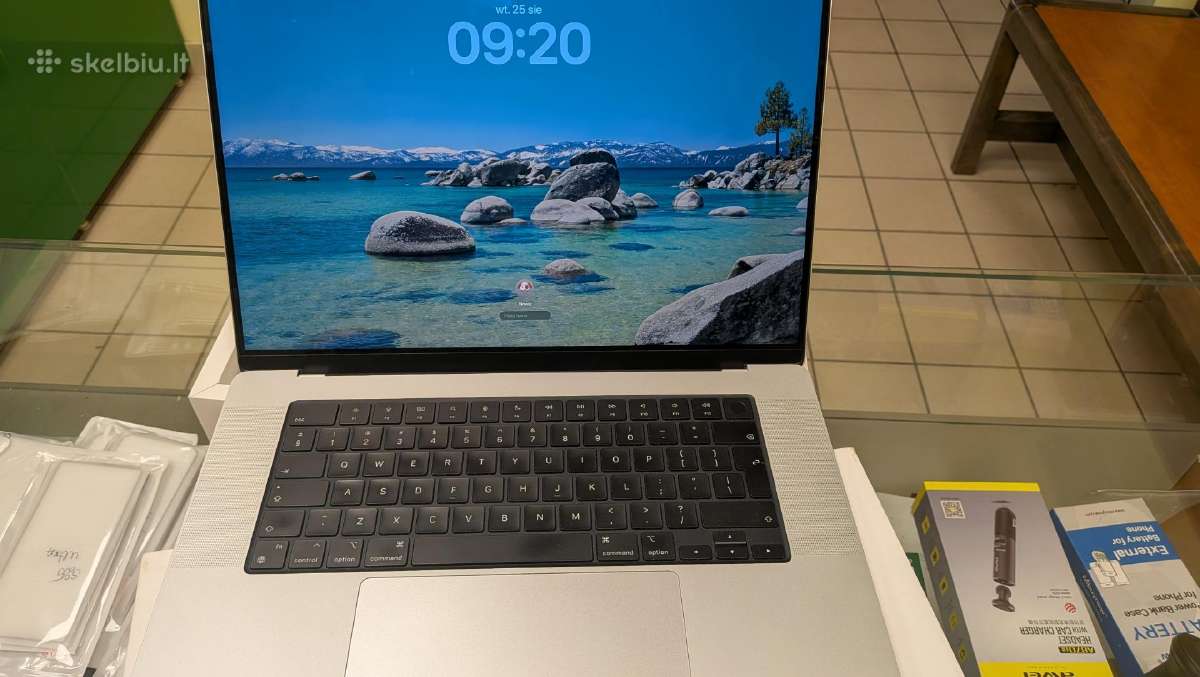 MacBook pro 16 18/512gb - nuotraukos Nr. 3
