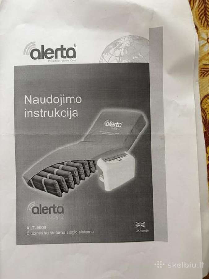 Kintamo slėgio čiužinys nuo pragulų su - nuotraukos Nr. 4