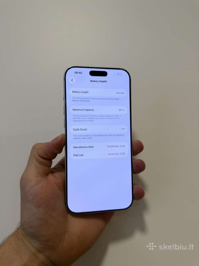 iPhone 17 Pro Max 256 - nuotraukos Nr. 2