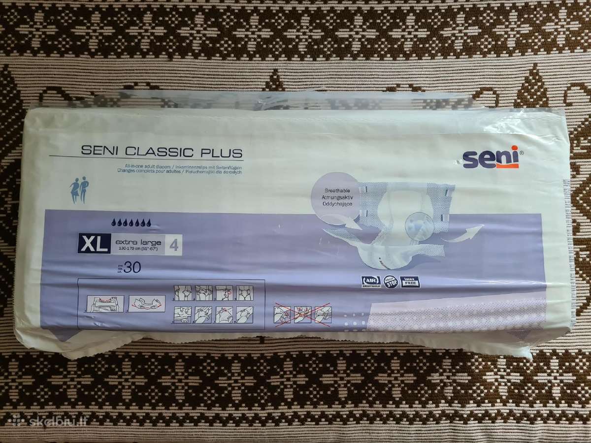 Sauskelnės suaugusiems Tena/seni slip XL - nuotraukos Nr. 2