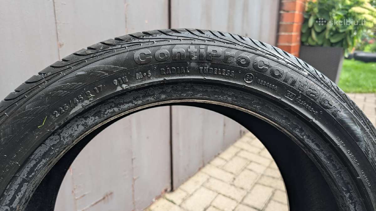 Padangos M+s 225/45r17 - nuotraukos Nr. 3