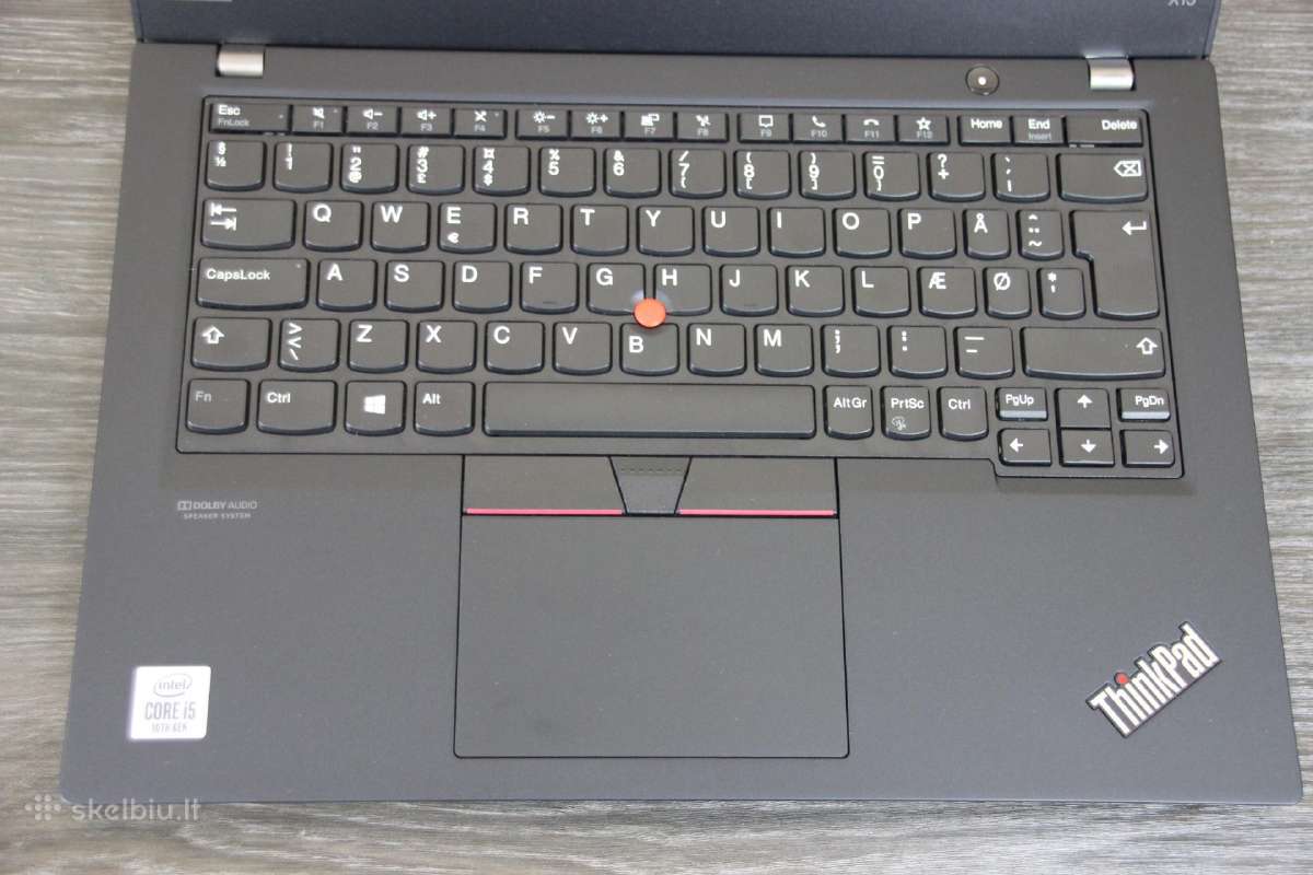 Lenovo X13 i5-10gen Fullhd 13,3 8gb 256gb - nuotraukos Nr. 2
