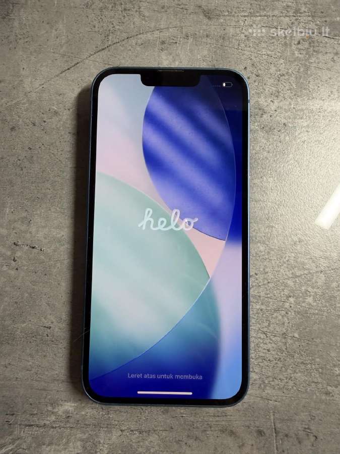 iPhone 13 256gb blue - nuotraukos Nr. 6