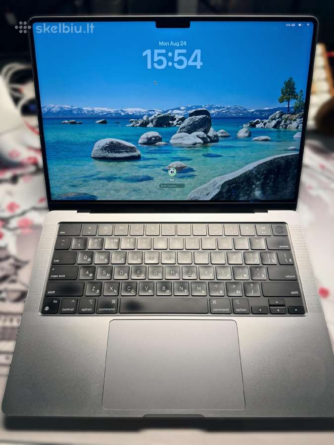 Parduodu MacBook Pro 14 (2021) su M1 Pro - nuotraukos Nr. 4