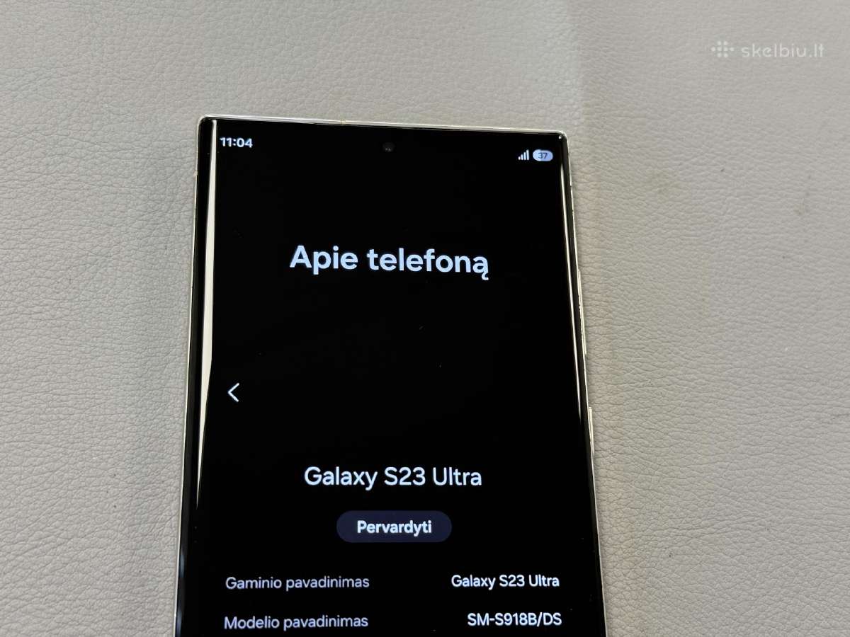 Samsung S23 Ultra 256gb - nuotraukos Nr. 9
