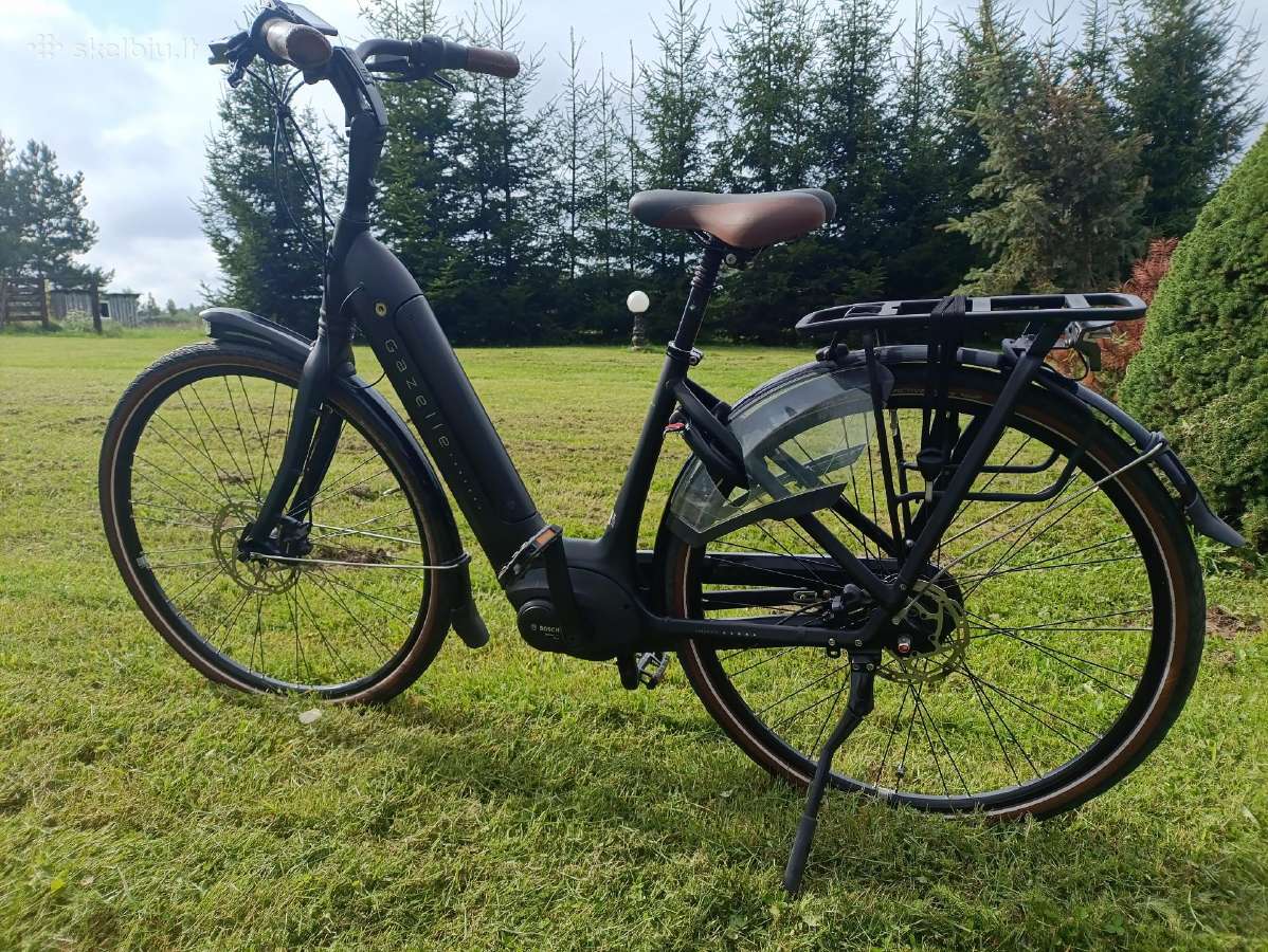 Gazelle elektrinis dviratis su bosch varikliu - nuotraukos Nr. 2