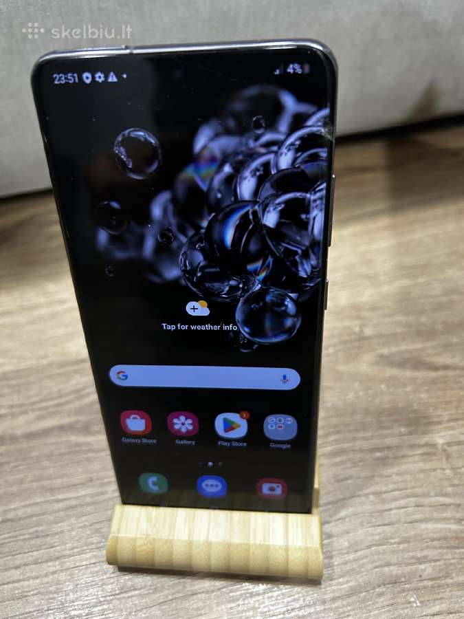Samsung S20 ultra 128gb, skilęs - nuotraukos Nr. 5