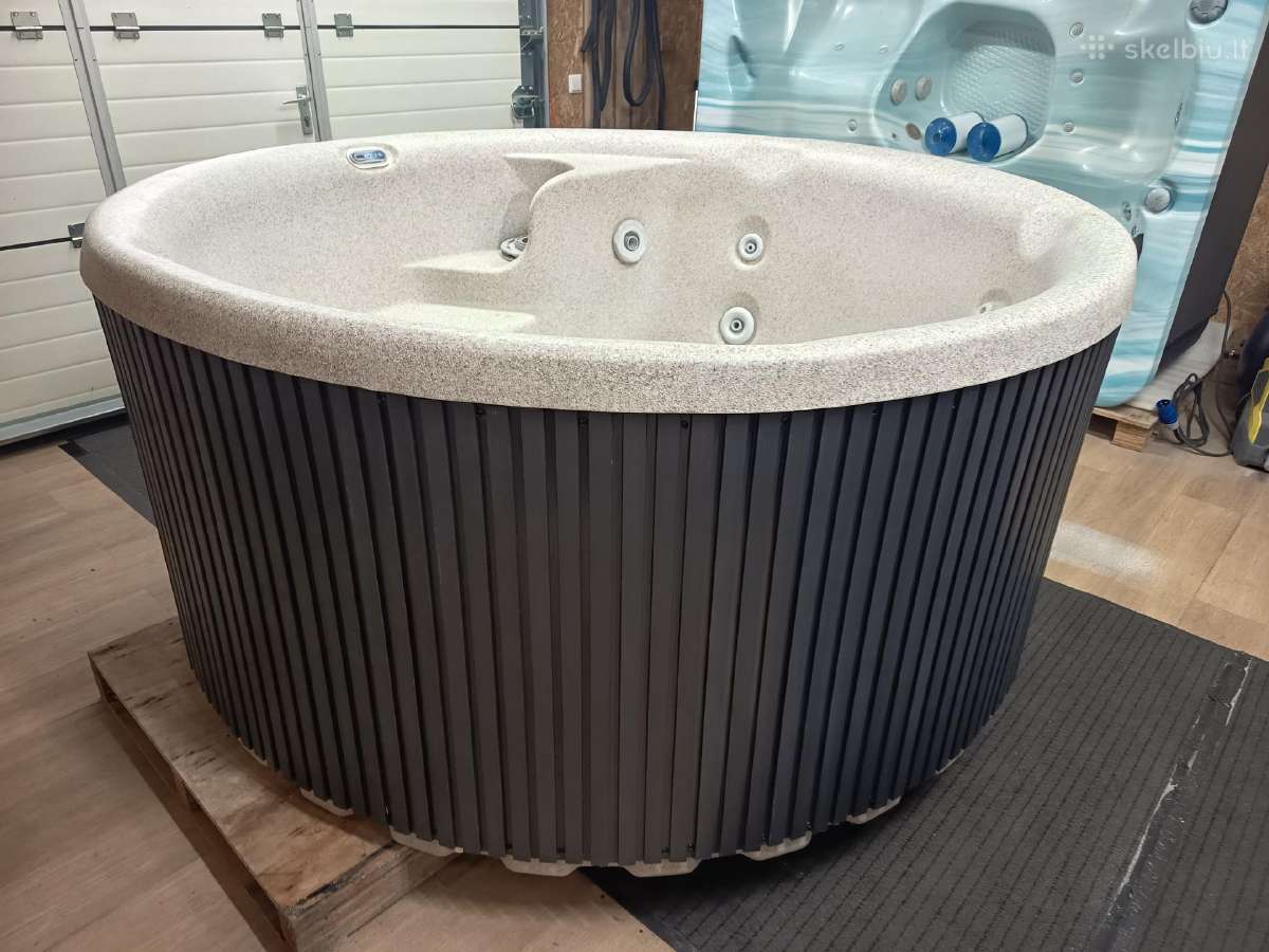 Lauko sūkurinė vonia jacuzzi - nuotraukos Nr. 3