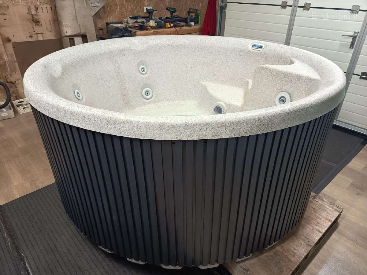 Lauko sūkurinė vonia jacuzzi - nuotraukos Nr. 4