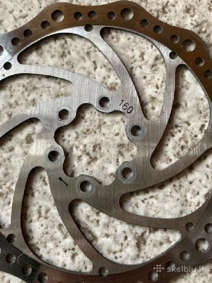 Shimano 3x8 kombinuotos rankenos + 160mm stabdziai - nuotraukos Nr. 6