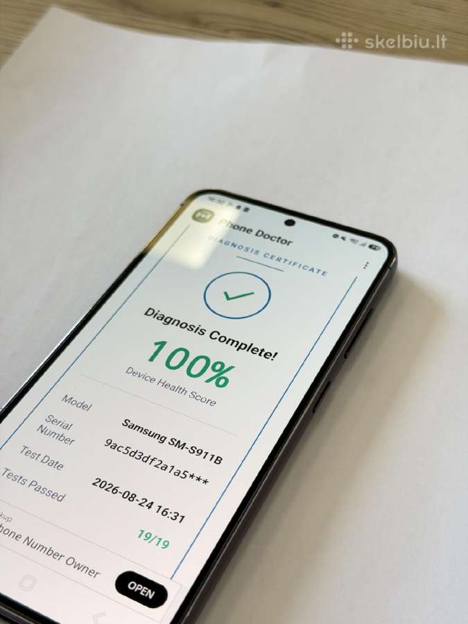 Samsung Galaxy S23 256gb - nuotraukos Nr. 11