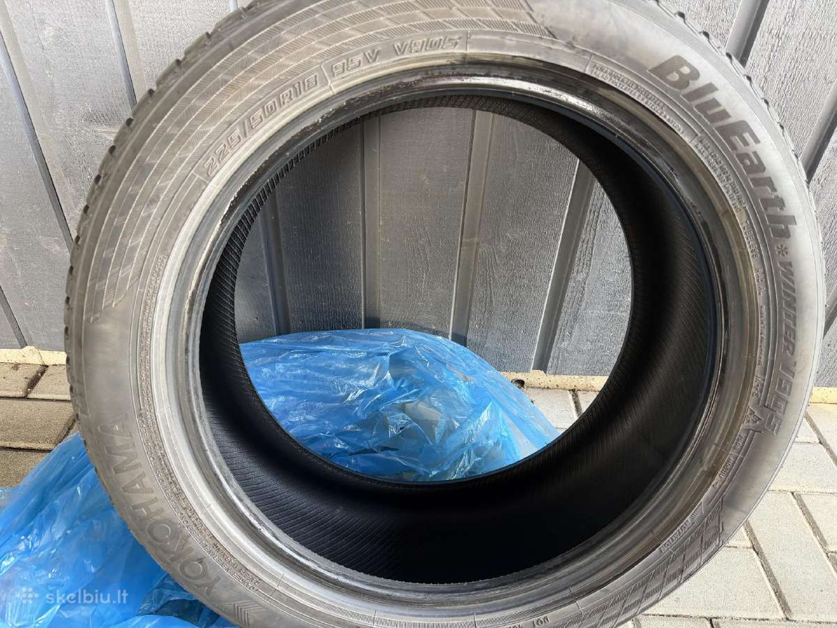 Parduodu žiemines Yokohama 225/50r18 (2vnt) - nuotraukos Nr. 4