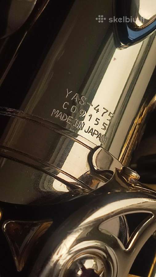 Altinis saksofonas Yamaha Yas-475 Japan - nuotraukos Nr. 5