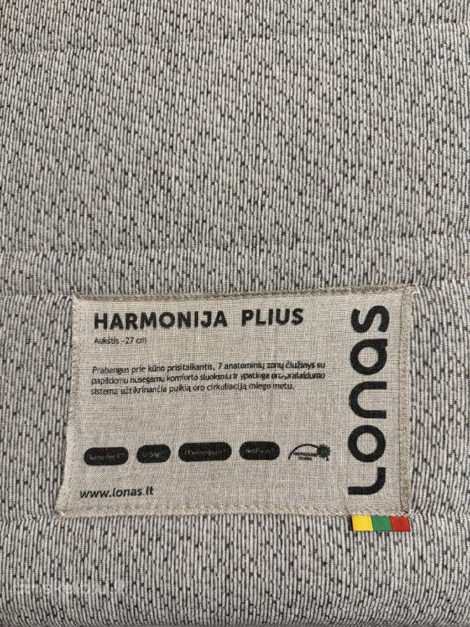Čiužinys Lonas Harmonija® Plius - nuotraukos Nr. 2