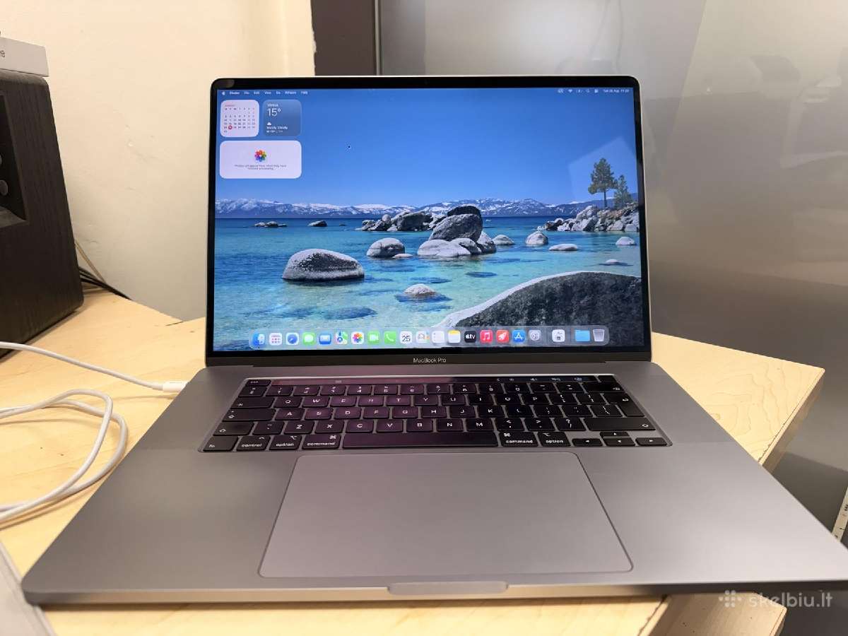 MacBook Pro A2141 i7/16gb/512gb 2019m. - nuotraukos Nr. 3