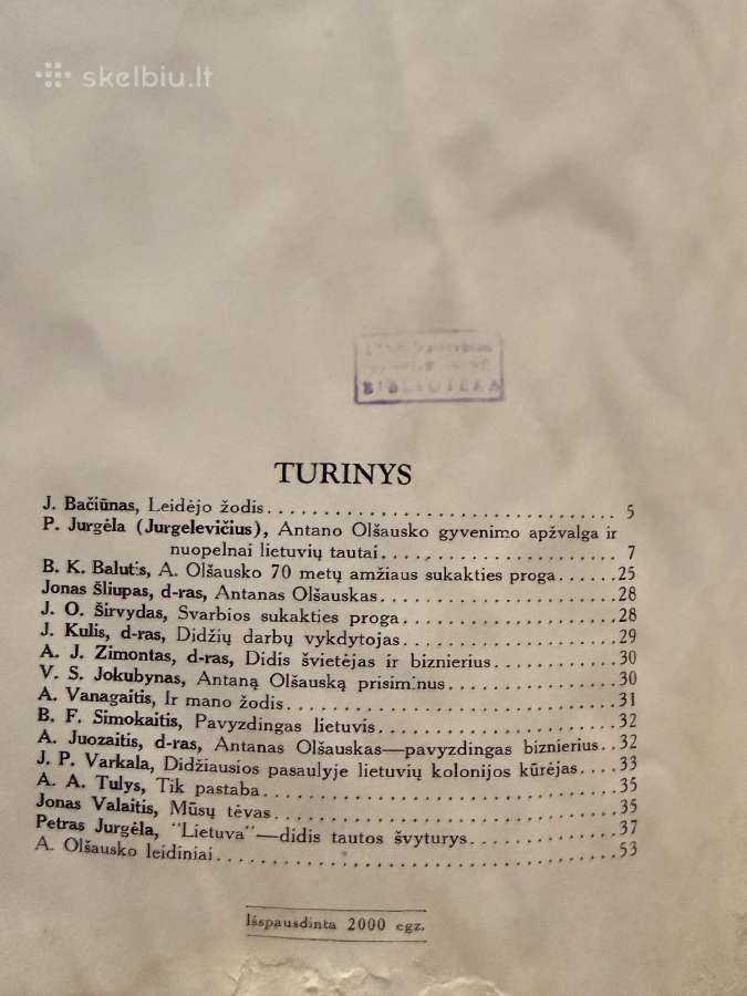 Antanas Olšauskas ir Lietuva 1934 m. - nuotraukos Nr. 3