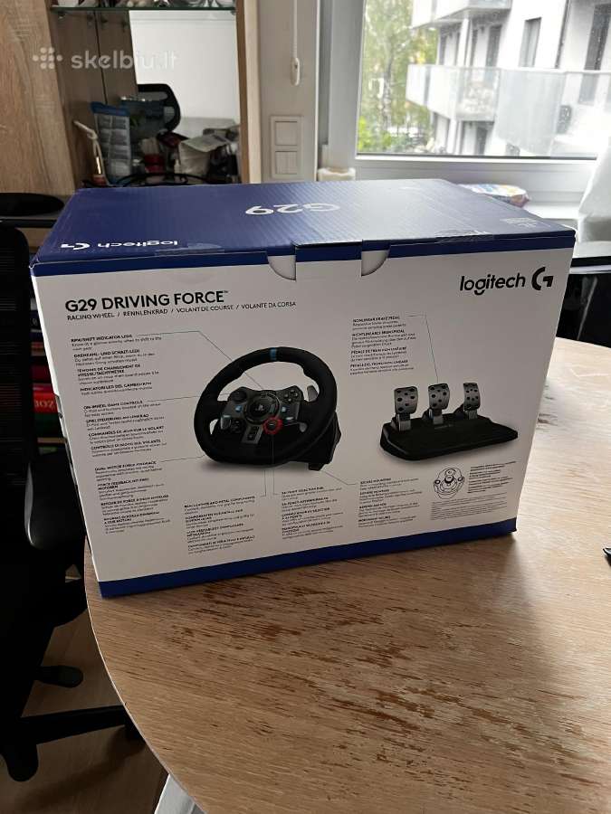 Parduodu Logitech G29 vairą - nuotraukos Nr. 3
