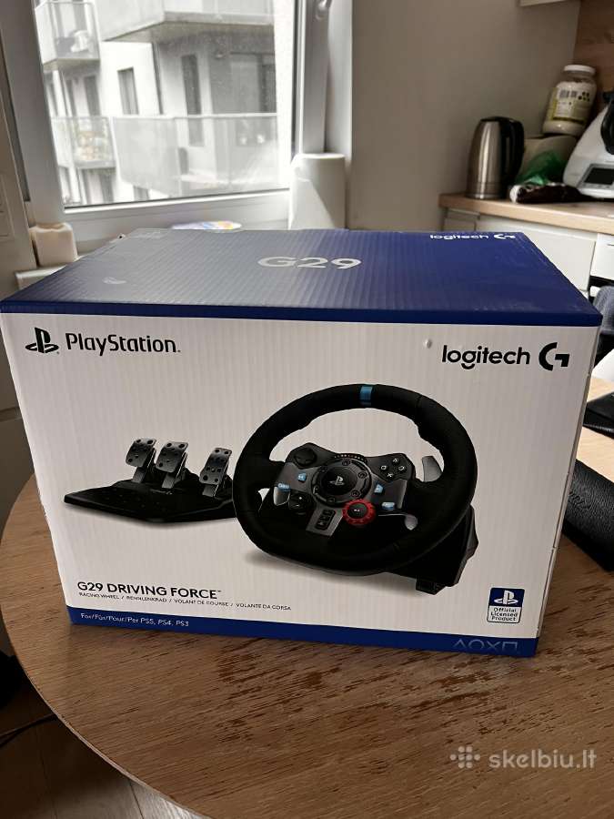 Parduodu Logitech G29 vairą - nuotraukos Nr. 4
