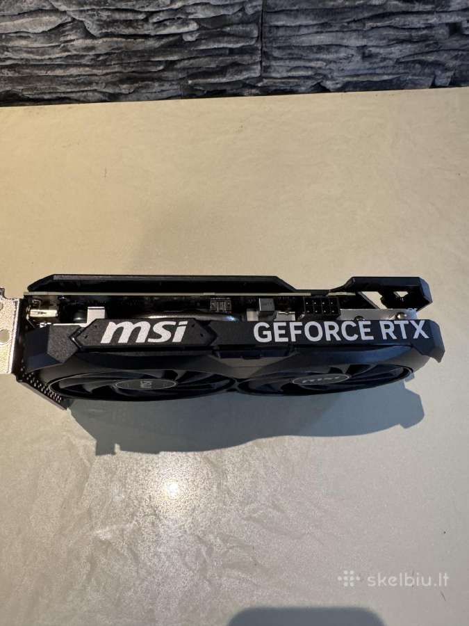 Geforce Rtx 4060 Ti Ventus 2x Black 8g Oc - nuotraukos Nr. 2