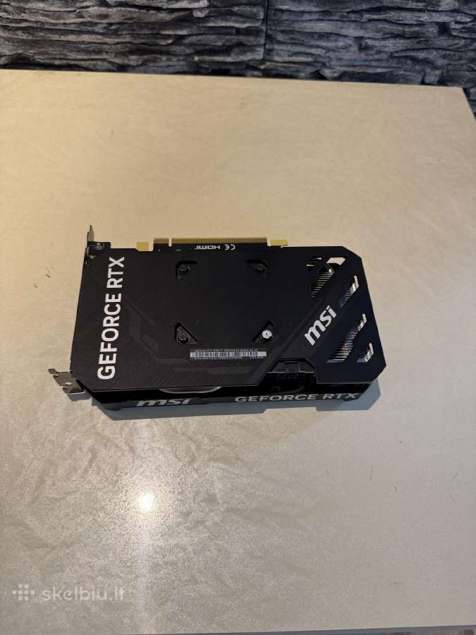 Geforce Rtx 4060 Ti Ventus 2x Black 8g Oc - nuotraukos Nr. 3