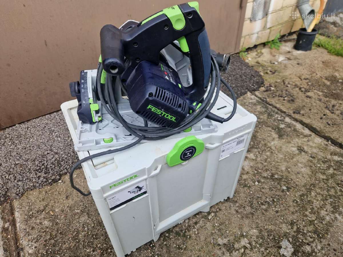 Festool ts 55 rebq geros būklės - nuotraukos Nr. 4