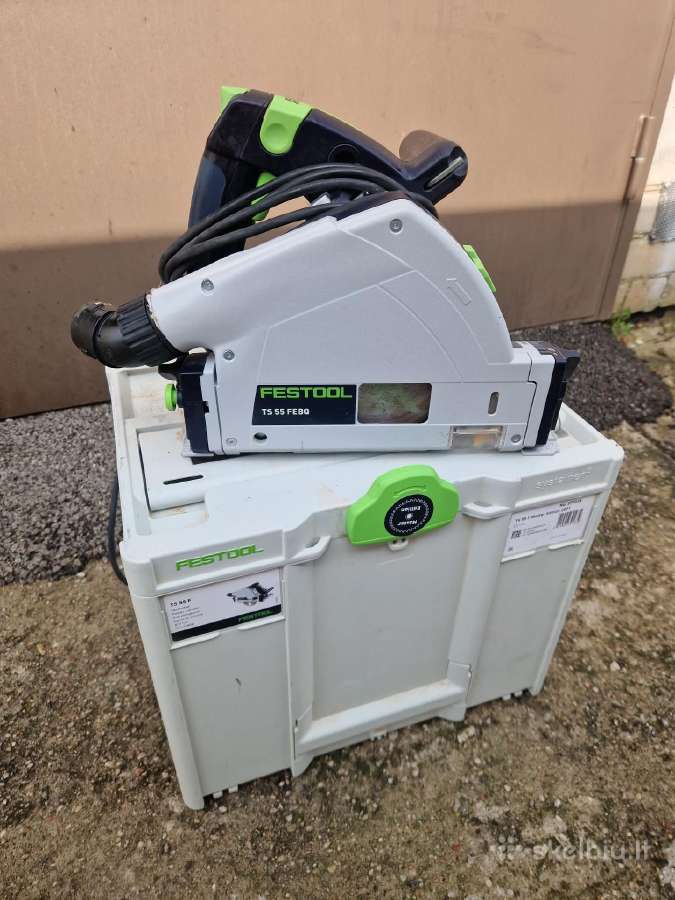 Festool ts 55 rebq geros būklės - nuotraukos Nr. 5
