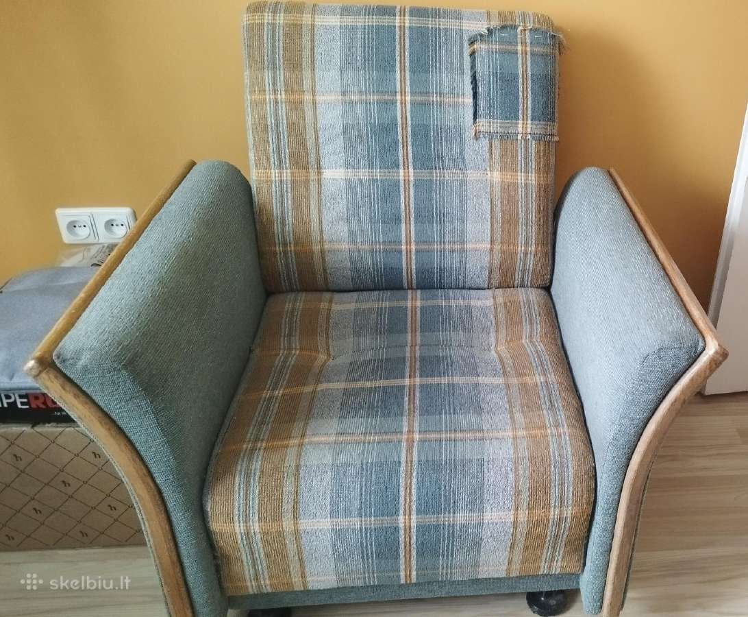 Sofa lova Fotelis Simonas - nuotraukos Nr. 2
