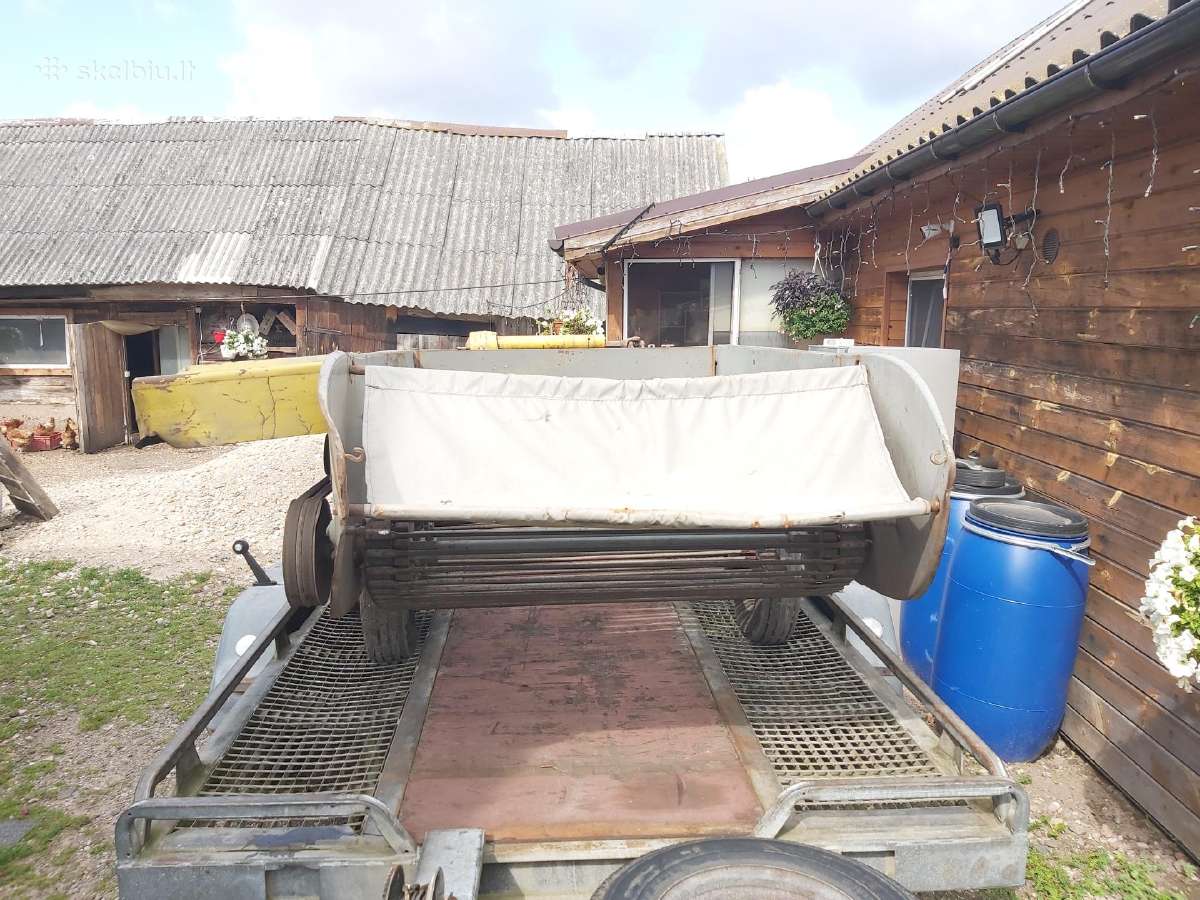 Parduodu geram stovyje bulvių kasamąją.ir ratus. - nuotraukos Nr. 5