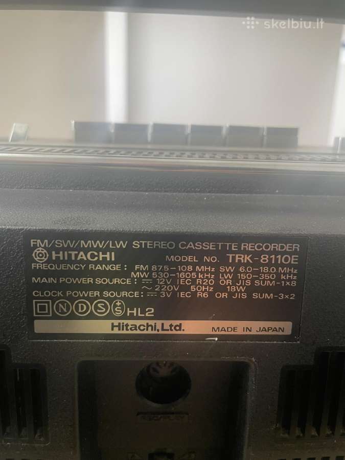 Aiwa,canion,hitachi,saba,sony,tellef.ph - nuotraukos Nr. 18