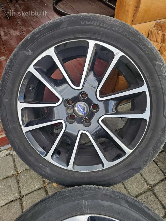 Volvo Xc70 originalus ratlankiai su padangom - nuotraukos Nr. 5