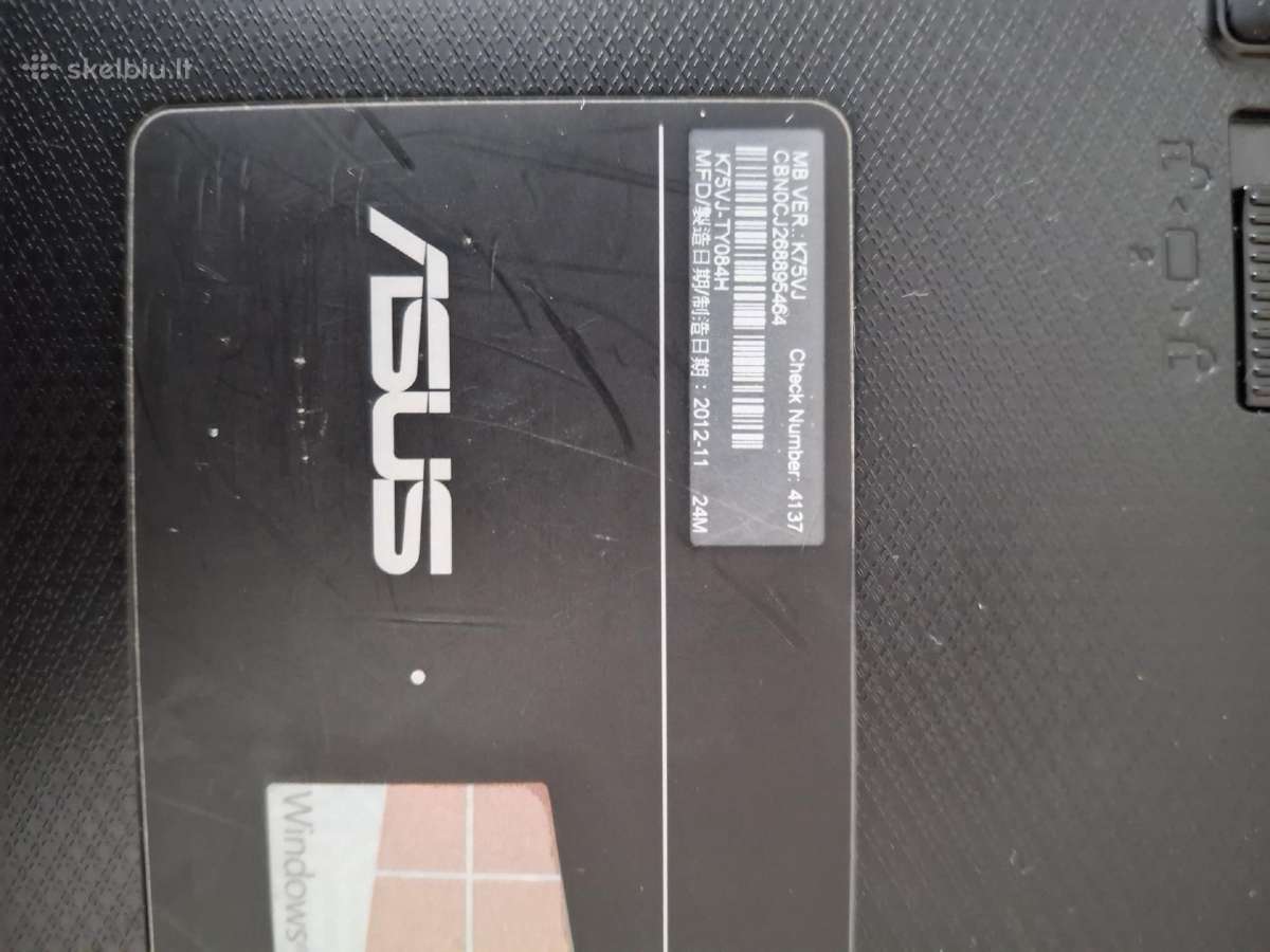 Asus kompiuteris - nuotraukos Nr. 3