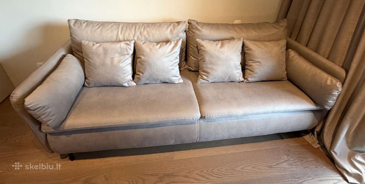 Puszman Asti sofa-lova – beveik nenaudota, Leto 88 - nuotraukos Nr. 11