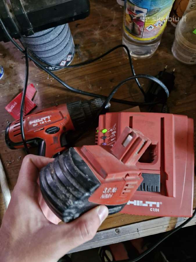 Hilti Sf 121-a Rinkinys Parduodamas - nuotraukos Nr. 3