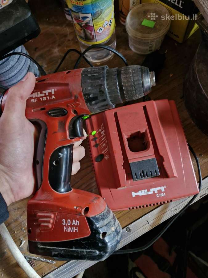 Hilti Sf 121-a Rinkinys Parduodamas - nuotraukos Nr. 4