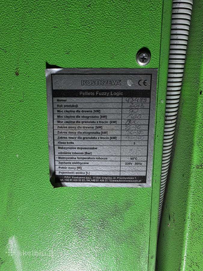Kostrzewa Pellets Fuzzy Logic 2 100kw - nuotraukos Nr. 3