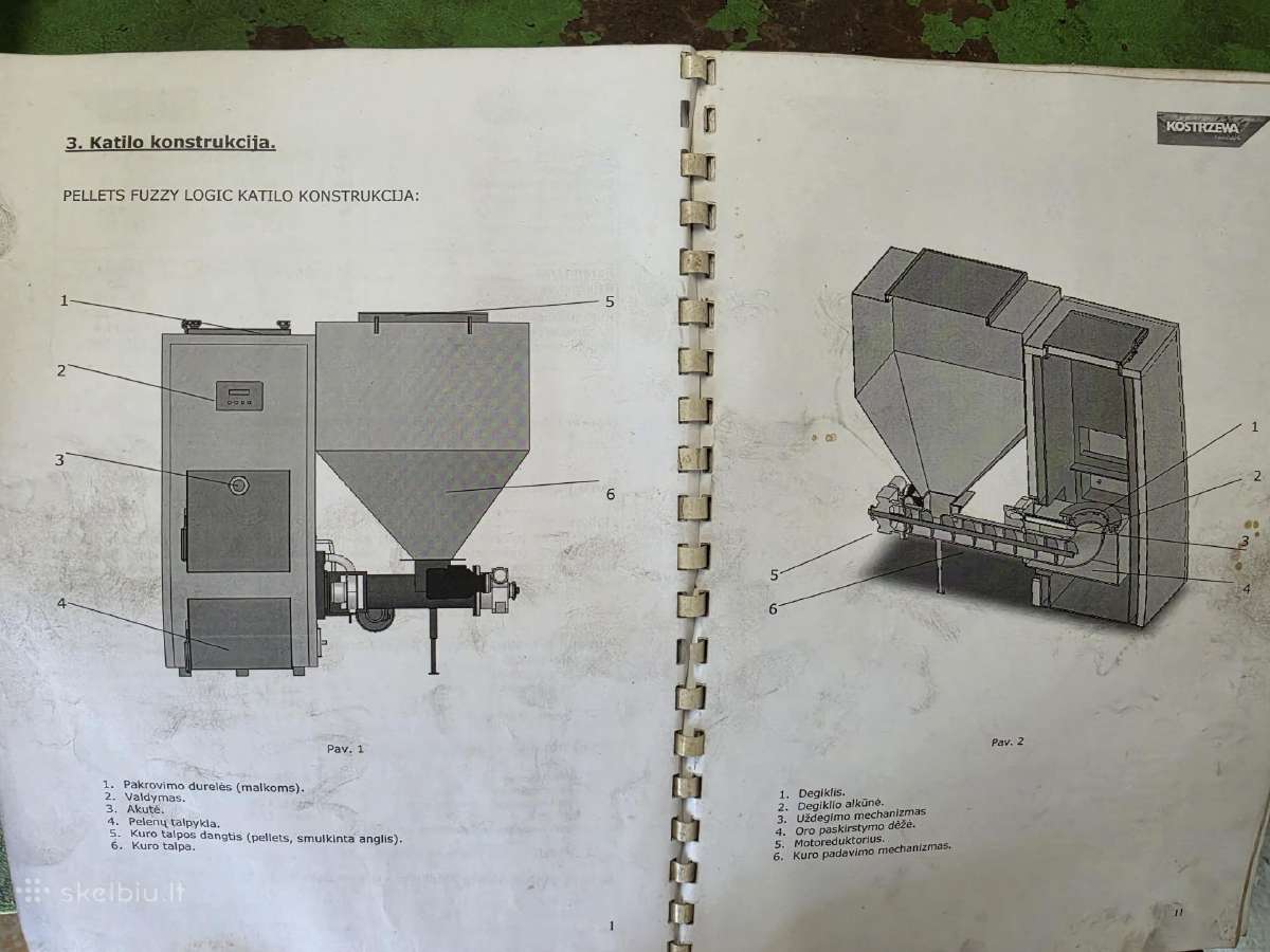 Kostrzewa Pellets Fuzzy Logic 2 100kw - nuotraukos Nr. 12