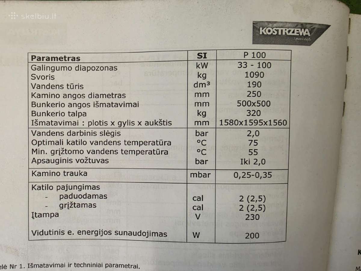Kostrzewa Pellets Fuzzy Logic 2 100kw - nuotraukos Nr. 13