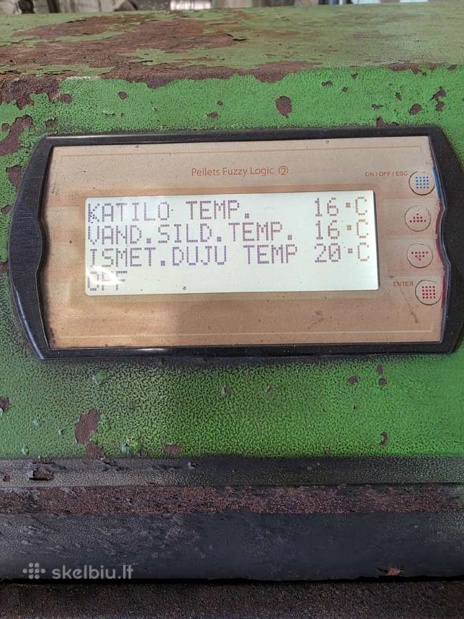Kostrzewa Pellets Fuzzy Logic 2 100kw - nuotraukos Nr. 15