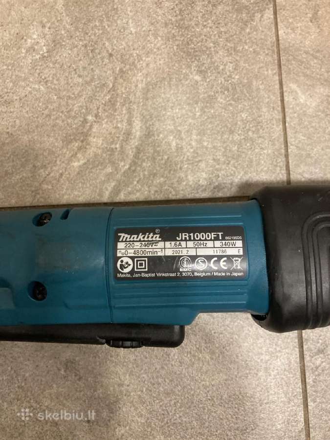 Makita Tiesinis Siaurapjuklis Je1000 Ft - nuotraukos Nr. 3
