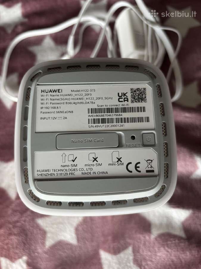 Huawei cpe pro 2 modemas - nuotraukos Nr. 2