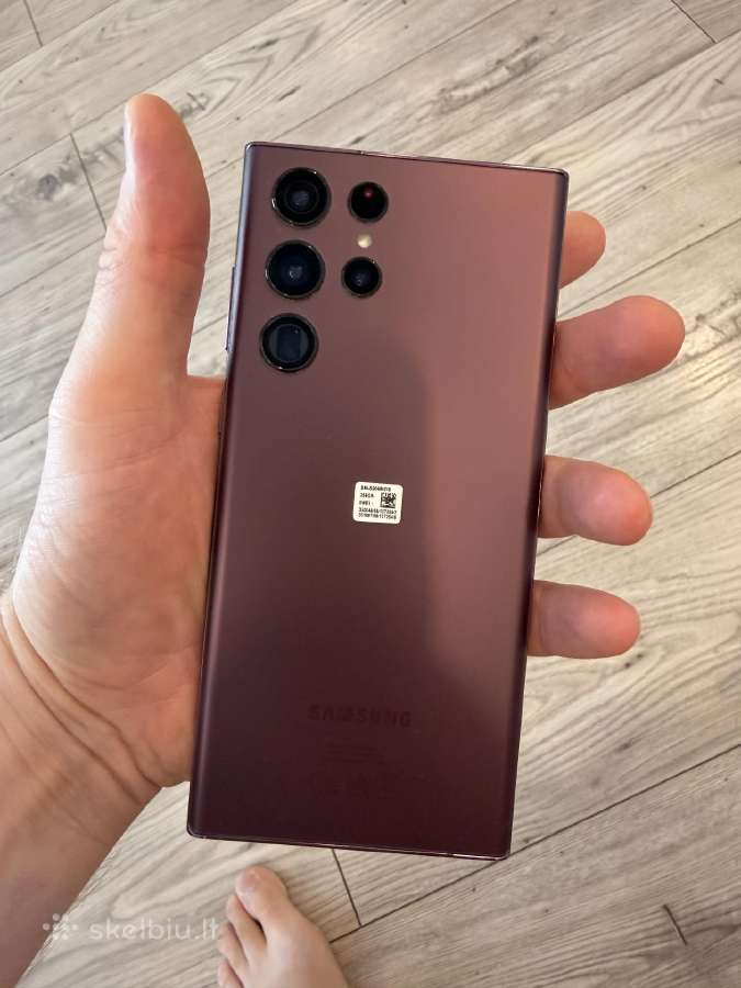 Samsung S22 Ultra 256gb 12gb RAM - nuotraukos Nr. 4
