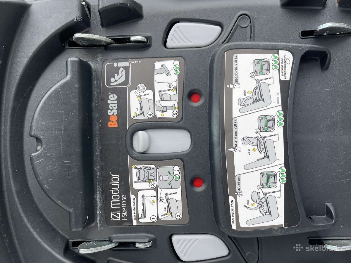 Autokėdutė Besafe Izi Modular I-size 0-18 kg - nuotraukos Nr. 18